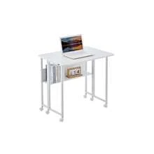 Folding Desk Small Foldable Desk For Small Space, 31.5 Inches Writing Computer Desk In Study, Home Office Foldable Office Desk For Bedroom 80*58,White-3107 - Multicolor - View 8