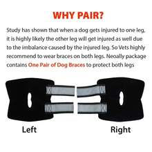 Dog Leg Reflective Knee Protector Sleeve, Knee Joint Support Brace For Dogs - Multicolor - View 7