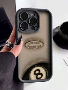 1 件斯诺克和口号图形加厚防摔手机壳，兼容 16/11/13/14/15 Pro/15 Plus/15 Pro Max/7 Plus/8 Plus/X/XS Max/XR/11 Pro/12 Pro/13 Pro/14 Pro/12 Mini/13 Mini/11 Pro Max/12 Pro Max/13 Pro Max/14 Pro Max/14 Plus/6/6S/6 Plus/7/8/16 Pro/16 Plus/16 Pro Max/SE 和 Galaxy A54/A14/A12/A13/A15/A32/A33/A24/A52S/S20/S21/S22/S23/S24/S23 Plus/S24 Ultra，防滑手机保护套 - 彩色 - 查看 1