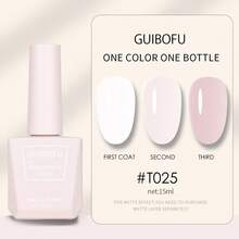 春夏果冻凝胶指甲油，冰爽荧光凝胶指甲油，水晶透明凝胶指甲油，绿色、黄色、玫红色、红色、蓝色、紫色美甲油，68种颜色可选 - 彩色 - 查看 46