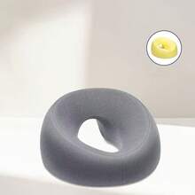Almohada ergonómica para recostarse, de espuma de memoria transpirable, que brinda soporte para la cabeza, masaje corporal y descanso para el rostro, ideal para salones de belleza - Multicolor - Ver 14