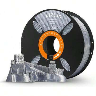 Filamento para impresora 3D PLA+ de alta velocidad, 2KG Azul & Verde, 1,75mm de diámetro +/- 0,02mm de tolerancia, compatible con AMS y la mayoría de impresoras FDM, 1kg/Spool