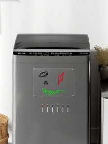 1 Set Magnetic Transparent Acrylic Monthly & Weekly Planner Whiteboard, Erasable Magnetic Fridge Memo Board (Comes With 6 Random Color Whiteboard Markers) - Transparent - View 8