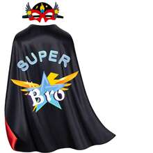 Unisex Superhero The Capes & Mask Set For Girls Boy Birthday Costume Party Halloween - Superhero - View 21