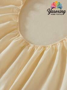 2/3 件套纯米色床笠套装（无填充物），卧室花卉印花床笠（1 件*床笠 + 1/2 件*枕套，无枕芯）床垫保护套，床垫罩，床单，柔软透气，适用于所有尺寸的床 - 单人床、双人床、特大号床、大号床单，深口袋床单，最大 11.8 英寸深口袋床单床罩套装