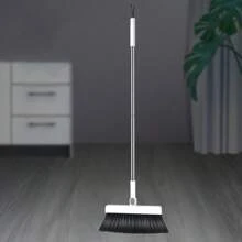 1 pièce Balai pivotant à 180 degrés avec manche flexible - idéal pour le salon, la chambre à coucher et le dépoussiérage du plafond, léger et portable, essentiels de nettoyage de la chambre | Design de balai moderne | Balai léger