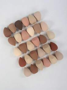 20PCS Makeup Sponge Set, Random Shape And Color Mixed Beauty Sponge For Liquids, Creams And Foundation, Latex-Free Dual-Use Makeup Bubbles For All Skin Types, Easy To Use, Simple And Easy To Carry. .