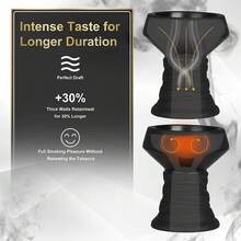 2-Hose Premium Hookah Set - Includes Glass Hookah Vase, Ceramic Hookah Bowl, Tongs And Ashtray For An Enhanced Hookah Experience - one-size - View 4