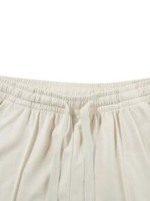 Pantaloncini bermuda da uomo casual con vestibilità morbida, a gamba dritta, con stampa a righe 3D, comodi e adatti per la spiaggia