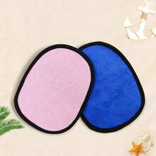 1pc Beach Sand Removal Gloves, Suitable For Beach, Ocean And Water Activities, Beach Essentials, Beach Accessories, Pool Float - Multicolor - View 2