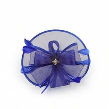 1件羽毛头饰发箍，女士茶会帽、肯塔基德比帽、鸡尾酒会帽、婚礼帽、新娘头饰发箍夹，适合女性、女孩生日、母亲节、圣诞节礼物