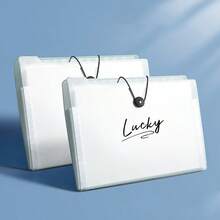 1 个风琴封口透明大容量储物袋，5/8/12 个隔层可选，卡通熊文件夹，背带熊文件夹，学生试卷袋，科目整理袋，文具整理袋，返校礼物（含索引标签）