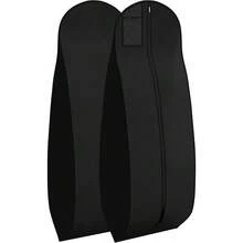 Wedding Dress Garment Bag 16 Inch Gusseted, Durable, For Long Puffy Gowns, Clear Vinyl Pouch For Labeling - 1 - View 1