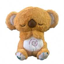 Cute Breathing Koala Plush Doll, Breathing Otter Elephant With Rhythm Breathing, Suitable For Halloween, Christmas, Easter And Other Holiday Gifts, Breathing Teddy>Polyamide, Frozen Doll, Cute Stuff, Kids Frozen - Multicolor - View 5