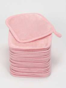 5/10/20 pezzi Panni struccanti riutilizzabili, salviette detergenti per il viso lavabili in lavatrice adatte a tutti i tipi di pelle, trucco, economiche, decorazione camera, toeletta, viaggio, camera da letto, accessori trucco, cuscinetto, applicatore trucco, cuscinetto cipria, spugnetta trucco