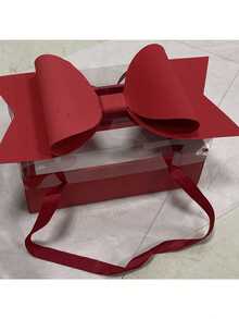 1PC Bow Flower Box Transparent Fruit Flower Gift Box 520 Rose Flower Box Hand Flower Cake Box Gift Box - Multicolor - View 10