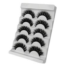 21Pairs/3Pack Full Wispy Strip Eyelashes, 8D Volume Curly False Eyelashes - Fluffy Faux Eyelashes For Dramatic Eyes - Fluffy Lashes - View 6