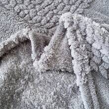 1pc Heart Shape Bow Pattern Ultra-Soft Taffeta Plush Throw Blanket - Lightweight, Fluffy, And Cozy For Sofa Or Bed, White, All-Season Comfort, Perfect For Snuggling Or Lounging, Blanket For Bed