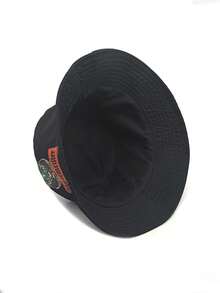 1 件欧美印花渔夫帽，适合户外、日常时尚搭配、四季皆宜、防紫外线、送礼佳品男士太阳帽夏季帽子，适合徒步、钓鱼等夏季户外活动