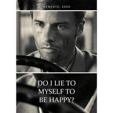 1 幅美国经典悬疑电影《记忆碎片》诺兰复古海报帆布画和印刷品墙壁艺术画，可用于卧室家居装饰（可选画框） - 彩色 - 查看 19