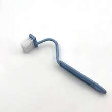 1件装V型马桶刷，小号马桶刷，无盲区清洁刷，浴室小工具，可壁挂