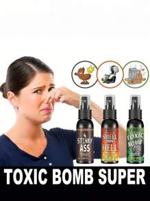 Practical Joke Fart Spray - Prank Toy With Awful Smell, Available In Poop, And Other Unpleasant Scents For Party, Holiday, Christmas Gatherings, And Pranks