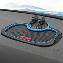 3pcs Multi-Function Car Anti-Slip Mat & 360° Rotatable Phone Holder, PVC Dashboard Car Mat & Phone Navigation Bracket - B-25 - View 10