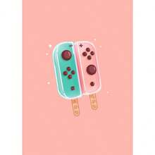 1 件日式 90 年代粉色饮料牛奶桃汁黄油艺术海报帆布画墙面印刷画客厅家居装饰可选画框 - 彩色 - 查看 15