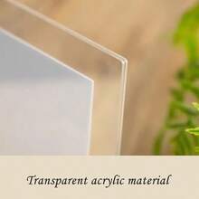 Customized Crystal Personalized Rectangular Photo Album Frame, Pet Commemoration, Wedding, Graduation Ceremony, Valentine's Day, Mother's Day, Thanksgiving, Teacher's Day Universal Gift, Always In My Heart, Customized Desktop Decorations For Parents/Young People/Lovers, Dining Table Decorations, Office Decorations, Bookshelf Decorations, Commemorative Gifts,Home Harmony - Multicolor - View 11