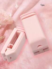 2pcs Foldable Adjustable Rotation Airplane Telephone Holder, Portable Travel Bracket, Self-Timer Train Seat Stand - Black - View 12