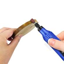 AutoFu Cordless Rotary Multi Tool Variable 5 Speed & 80 Accessory Set Mini Drill Polishing Sanding Kit Grinding Portable DIY Gift - Blue - View 7