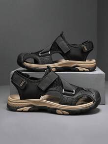 Sandals For Men,Shoes For Men Loafers Men,Stream Shoes,Men Slip On Shoes,Black Shoes For Men,Men's Casual Shoes,Barefoot Shoes,River Trekking Shoes,Sneakers For Men,Men Trainers,Giay Nam,Clogs Men,Hiking Shoes,Earth Tones,Mesh,Fishing Net,Preppy,Vacation,Simple,Men Plus Size Shoes,Breathable,Casual,Retro Style,Suitable For Daily Travel,Hiking,Hiking,Commuting,Work,Outdoor,Men Shoes Size 8 9 10 11 12 13 14 15 - Black - View 2