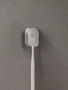 1 件壁挂式自动牙膏分配器，带牙刷架，自粘式浴室牙膏分配器，简约浴室收纳盒，壁挂式牙刷架带分配器，浴室牙膏挤压器，回到学校 - 彩色 - 查看 17