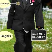 Estuche para anillos de compromiso y de boda, incluye broche, caja de herramientas multiusos de aleación de aluminio para guardar herramientas de jardinería interior y estuche portátil para joyas, manualidades, herramientas y almacenamiento de medicamentos