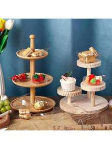 1200 Pcs Mini Plastic Dessert Plates Set Including 600 Pcs 6 Shapes Appetizer Plates Dessert Bowls With 300 Pcs Spoons 300 Pcs Forks For Party Wedding(Gold) - Gold - View 4