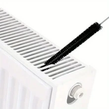1pc Soft Bristle PP Material Crevice Cleaning Brush - Flexible Long Brush For Cleaning Dryer Vents And Hard To Reach Areas, Won't Shed Hair, Ergonomic Handle For Kitchen, Bathroom, Living Room, Bedroom
