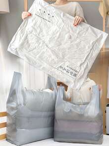 10个搬家打包袋，1个真空压缩袋，大容量家用收纳袋，衣物整理袋，防尘包装整理袋 - 收納袋多色 - 查看 11