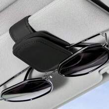 Multifunctionele autozonnebrilhouder, brillenkoker, creatieve opbergclip voor zonneklep in de auto, autobrilclip voor vrouwen, opbergorganizer, reisbenodigdheden, cadeau