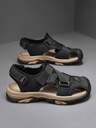 男士凉鞋，男士乐福鞋，溪流鞋，男士一脚蹬鞋，男士黑色鞋，男士休闲鞋，赤脚鞋，河流徒步鞋，男士运动鞋，男士训练鞋，Giay Nam，男士木屐，徒步鞋，大地色系，网眼，渔网，学院风，度假，简约，男士大码鞋，透气，休闲，复古风格，适合日常旅行、徒步旅行、远足、通勤、工作、户外，男鞋尺码 8 9 10 11 12 13 14 15