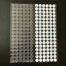 400pcs (200 Pairs) 0.36 Inch Diameter Self-Adhesive Round Dot Stickers, Suitable For Arts, Crafts, School Classrooms, Home And Office, Essential For Back To School - White - View 10