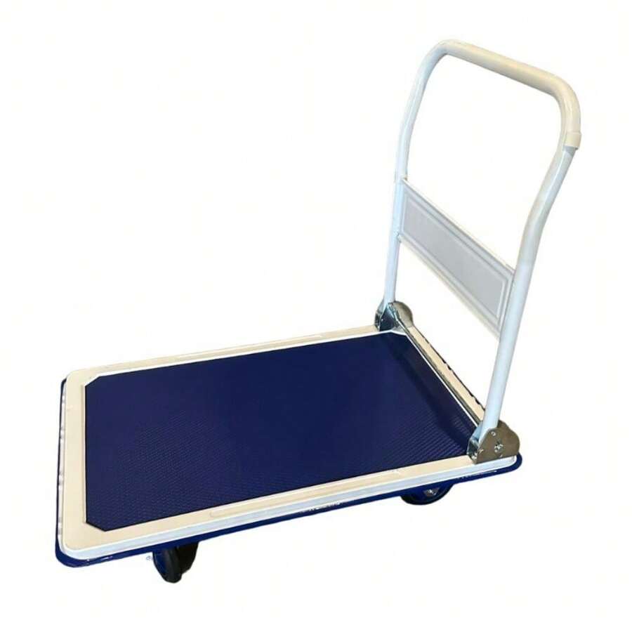 Heavy Mobile Cart Folding Platform Pushes Practical Cart Dolly Rolling New Product - - 1 - View 1