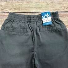 Boy's School Uniform Pants All Elastic Waist Pull-On - Grey - View 2