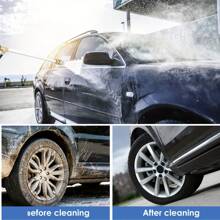 1 根重型高压清洁棒，配备 2 个软管喷嘴 - 多功能园艺软管配件，适用于高效的汽车和庭院清洁，耐用的铝合金材料，多功能浇水工具，兼容大多数水枪，园艺浇水 - 彩色 - 查看 5