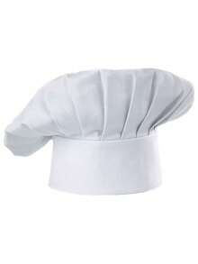 2pcs Adult Adjustable Elastic Chef Hat, Baking Kitchen Cooking Chef Cap