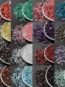 50g/100g/200g/500g Natural Quartz Ore Mineral Stone - Asymmetrical Crystal Stone For Aquarium, Home Decoration, DIY Jewelry Making