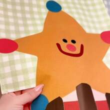Animal Cartoon Door Curtain, Triangle Flag, Hanging Flag Decor, Half Curtain Divider Cloth, Entryway Door Curtain With Hook And Loop Separator