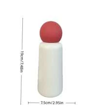 New Creative Earth Globe Thermal Insulated Water Bottle, Fashionable Travel Mug For Women, Outdoor Portable Cup