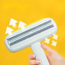 Reusable Cotton Lint Brush, Double-Sided Use For Removing Pet Hair, Static Electricity Duster Brush, Suitable For Cleaning Cats, Clothes, Sofa, Furniture, Bedding, Carpets