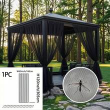 1 Multifunctional Foldable Mosquito Net - Durable Polyester, Insect-Proof Design For Patio, Garden, Gazebo, Deck And Camping - Perfect DIY Window Decoration For All Seasons, Essential For Camping | Decorative Mosquito Net | Easy To Set Up Net, Repellent - Multicolor - View 7