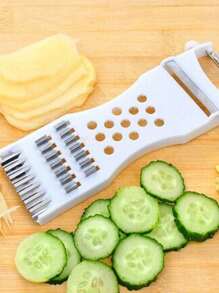 1pc Multi-Functional Kitchen Slicer, Vegetable Grater, Julienne Peeler, Cucumber Slicer